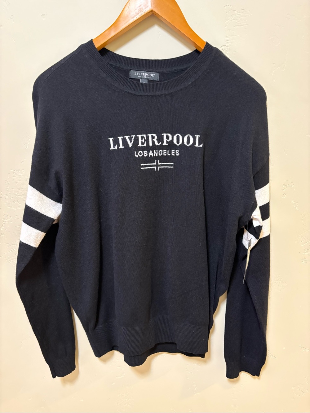 NWT Black Liverpool Los Angeles Sweater M